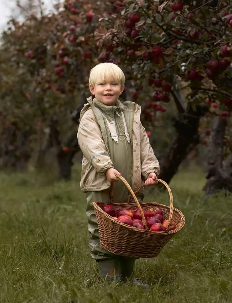 Rainwear Set - AOP, w. fleece - Regnställ