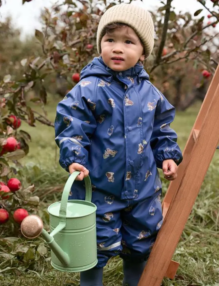 Rainwear Suit - AOP, w. fleece - Regnoveraller