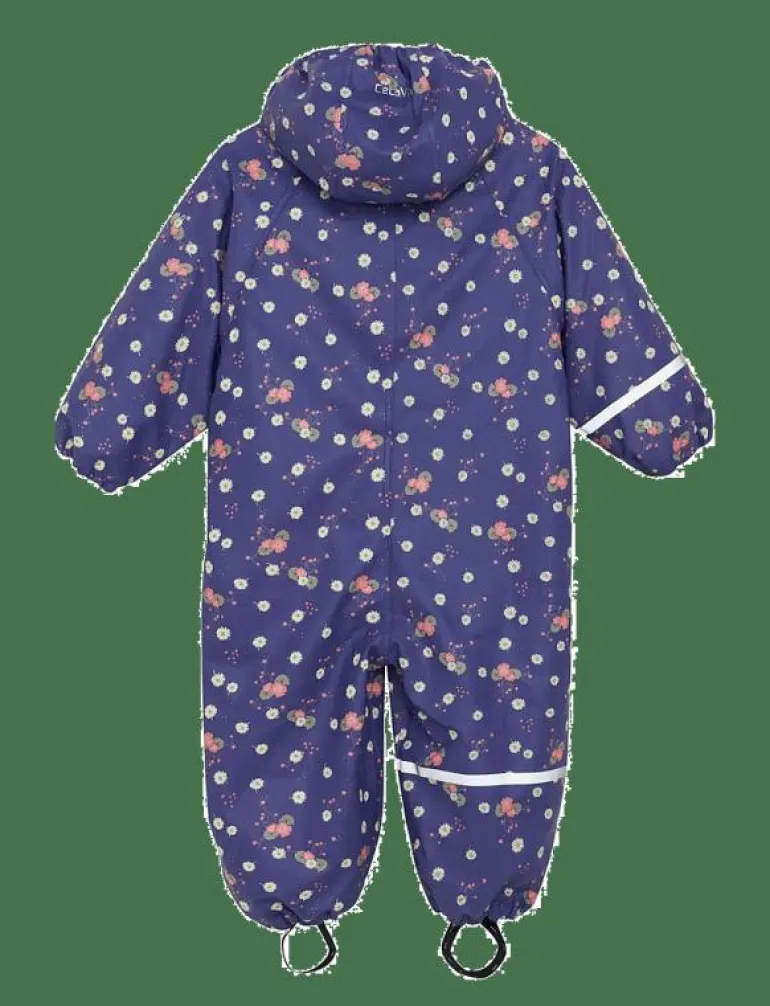 Rainwear Suit - AOP, w. fleece - Regnoveraller