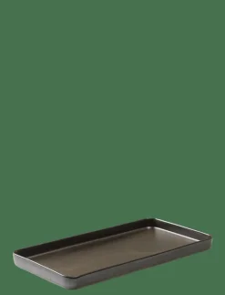 RAW Metallic Brown - rectangular dish - Serveringsfat & Uppläggningsfat