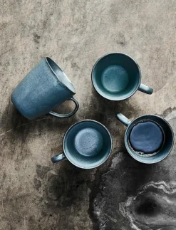 RAW Northern Green - krus m hank 4 stk 35cl gaveæske - Kaffekoppar