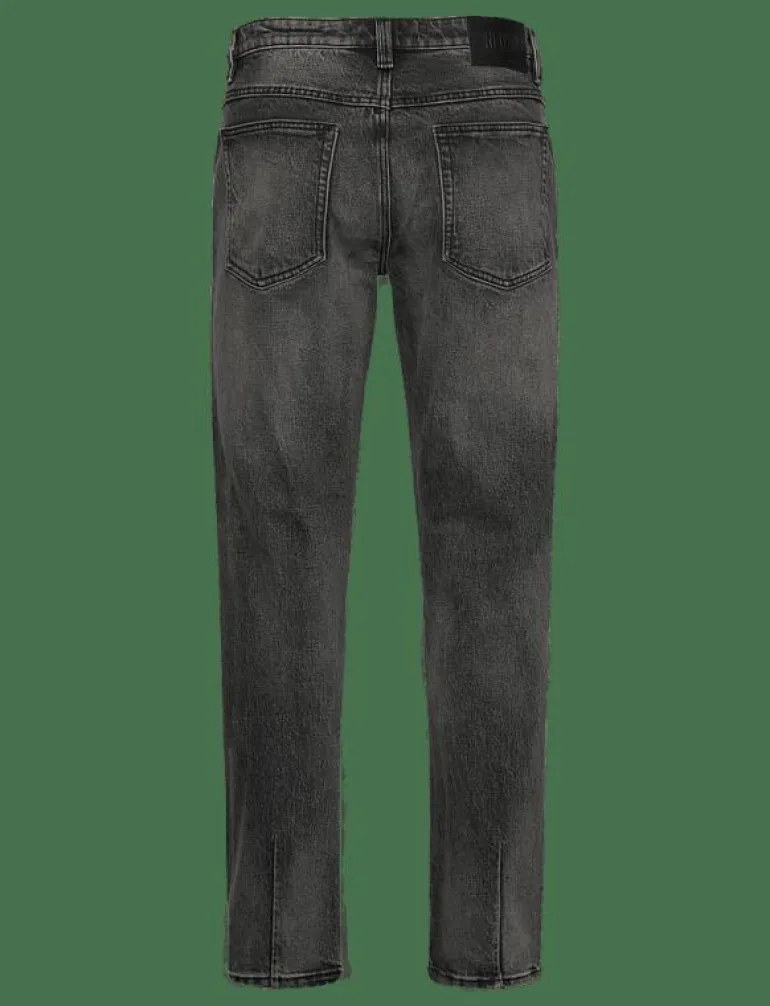 RAY STRAIGHT NIGHTINGALE FADED BLACK - Regular jeans