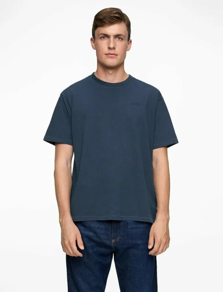 RED TAB VINTAGE TEE NAVAL ACAD - Kortärmad t-shirt