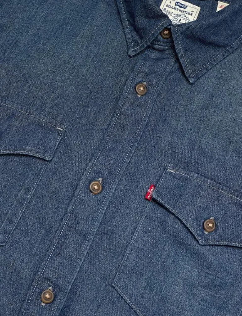 RELAXED FIT WESTERN TOO GOOD - Jeansskjortor