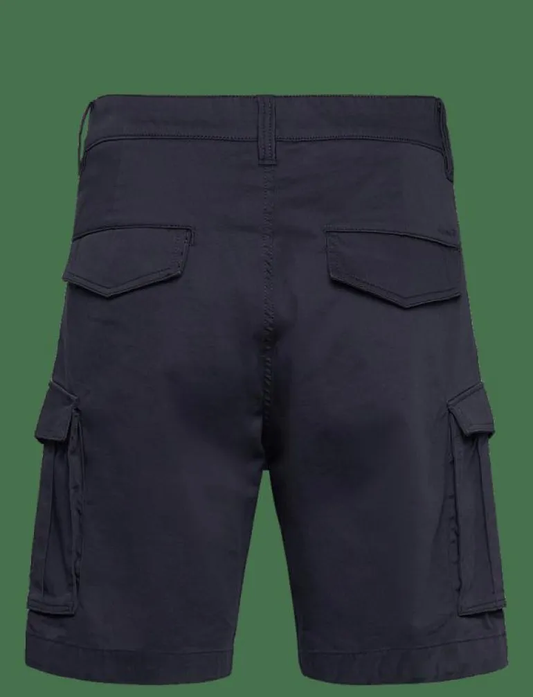 RELAXED TWILL CARGO SHORTS - Cargo shorts