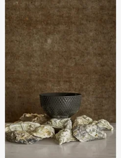 Rhombe Earth Skål Ø11 cm slate - Frukostskålar