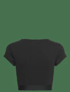 RIB CROP TEE - Crop tops
