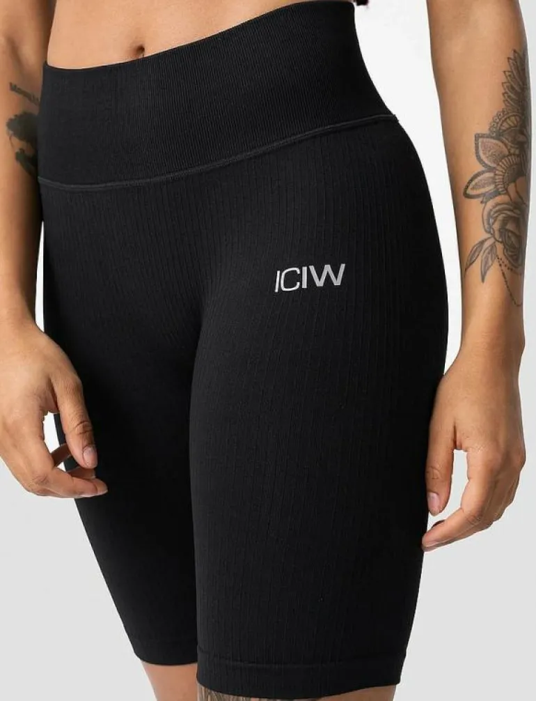 Ribbed Define Seamless Biker Shorts - Cykelshorts