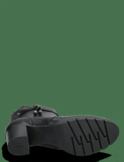 Rieker Ladies mid height boots 77667-00 Black - Ankelboots med klack