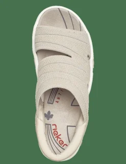 Rieker Ladies' sandals 68895-64 Beige - Sandaler