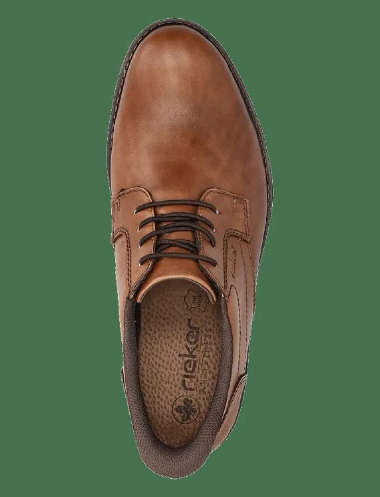 Rieker Men's shoes 10353-00 Black - Derbyskor