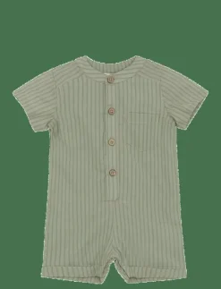 Romper SS Woven - Kortärmad bodysuit
