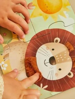 Safari Touch & Feel Puzzles - Klassiska pussel