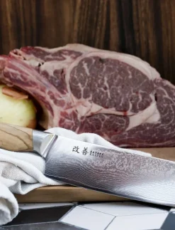 Satake Kaizen Nakiri, Grönsakskniv - Santokuknivar