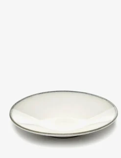 SAUCER WHITE INKU BY SERGIO HERMAN SET/4 - Kaffekoppar