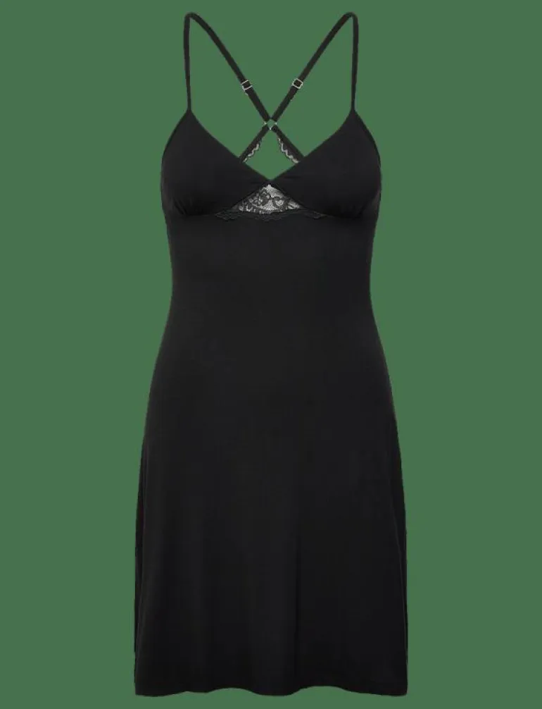SD JERSEY LACE BACK DETAIL - Nattlinnen
