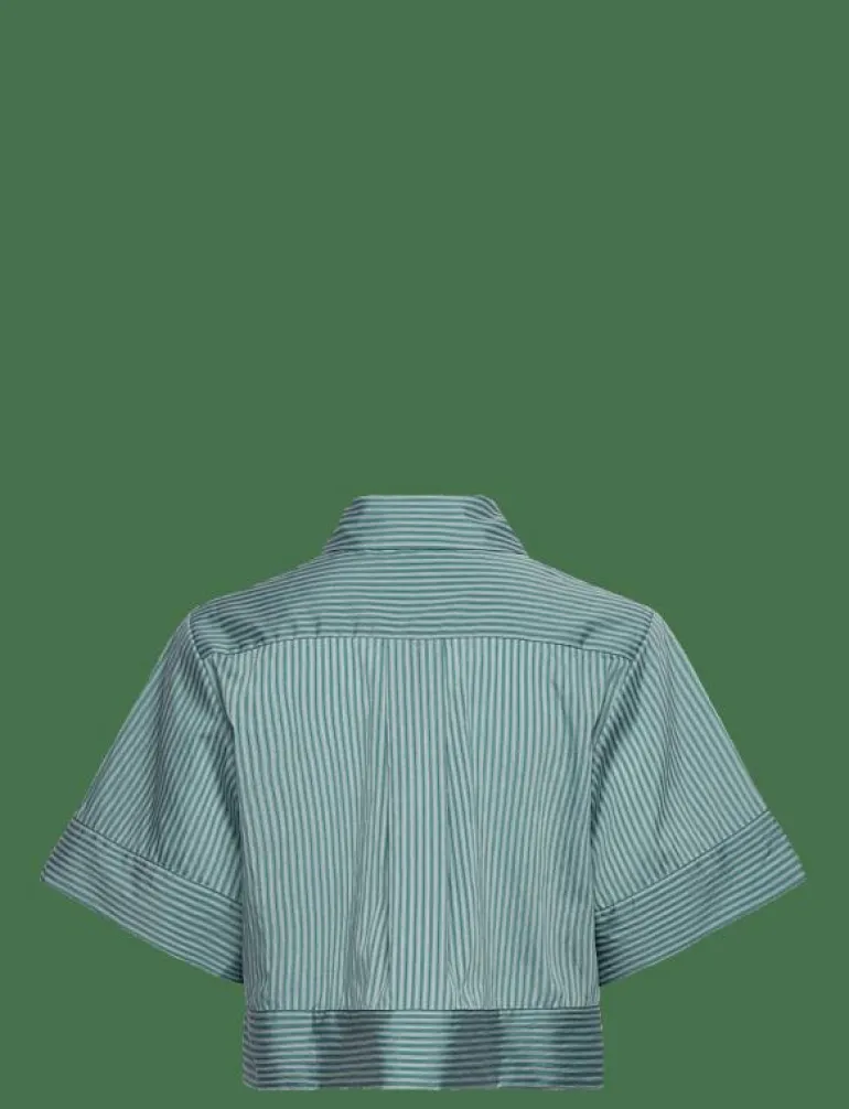 Selene Cropped shirt - Kortärmade skjortor