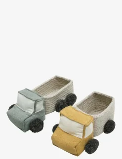 Set of mini baskets Truck - Mjuka leksaker