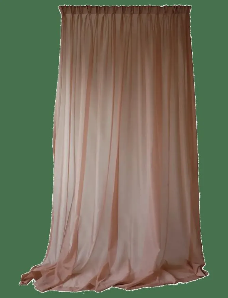 Sheer hotel curtain Double width - Gardinlängd