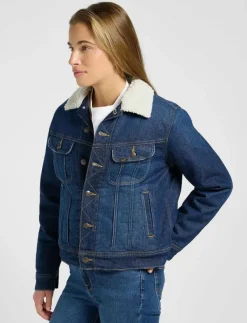 SHERPA RIDER JKT - Jeansjackor