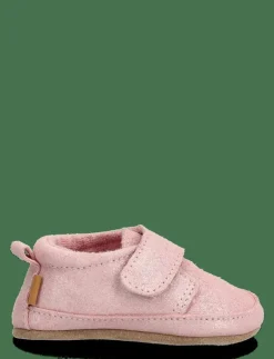 Shimmer leather slippers - Inneskor