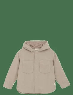 Shirt w. Hood Corduroy - Jacka