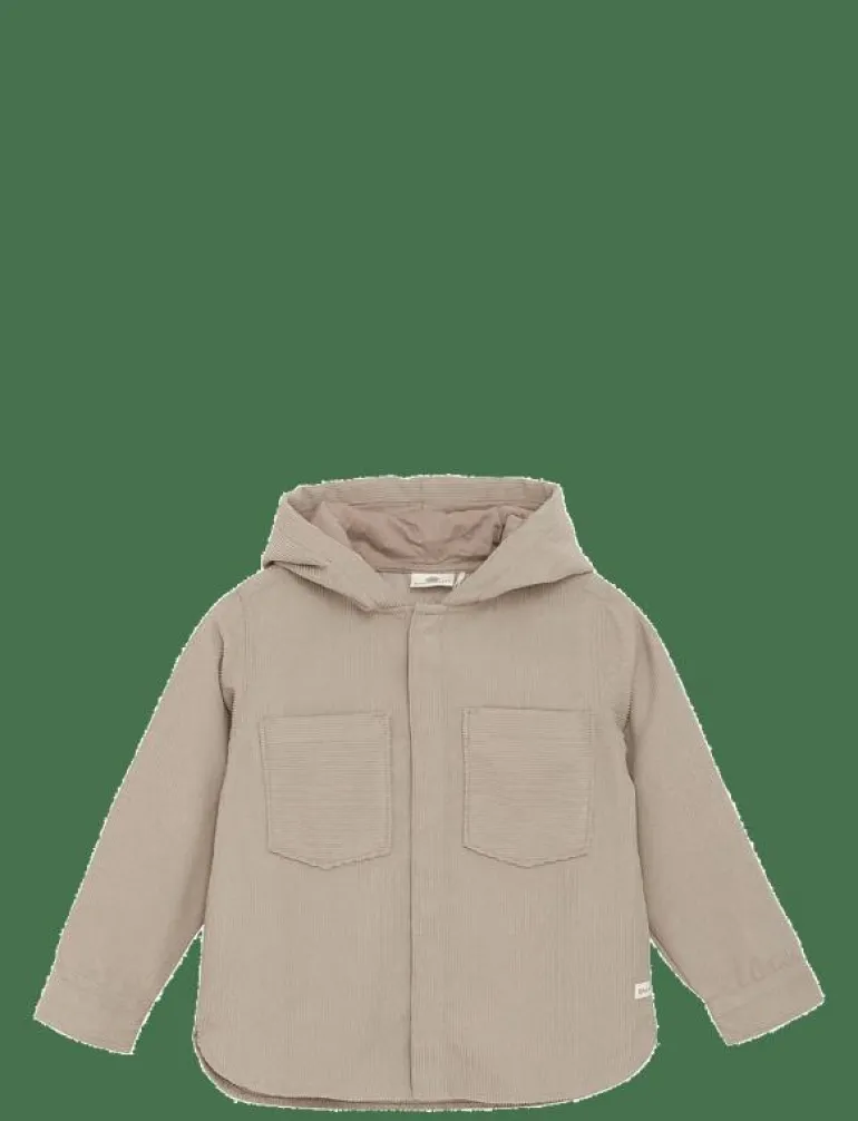 Shirt w. Hood Corduroy - Jacka