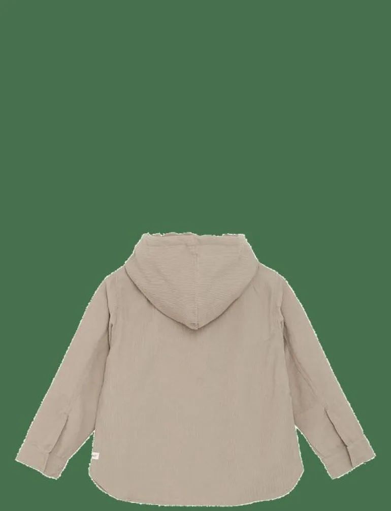 Shirt w. Hood Corduroy - Jacka