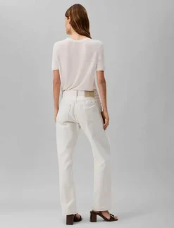 SIGNATURE 90s STRAIGHT CHALK - Straight jeans