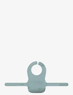 Silicone Bib with belts Harmony Green - Haklappar