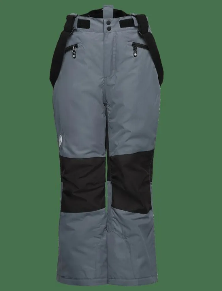 Ski Pants W. Zips & Contrast - Vinterbyxor