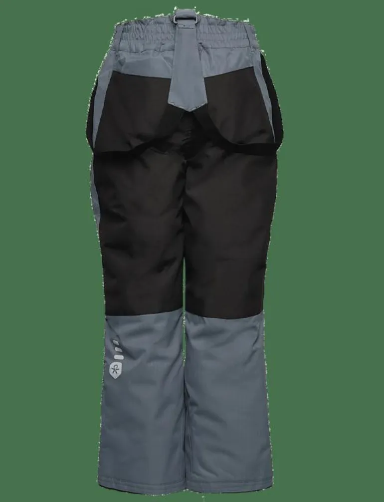 Ski Pants W. Zips & Contrast - Vinterbyxor