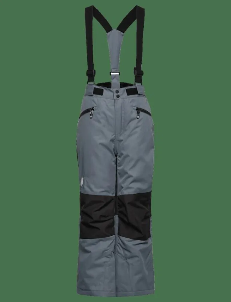 Ski Pants W. Zips & Contrast - Vinterbyxor