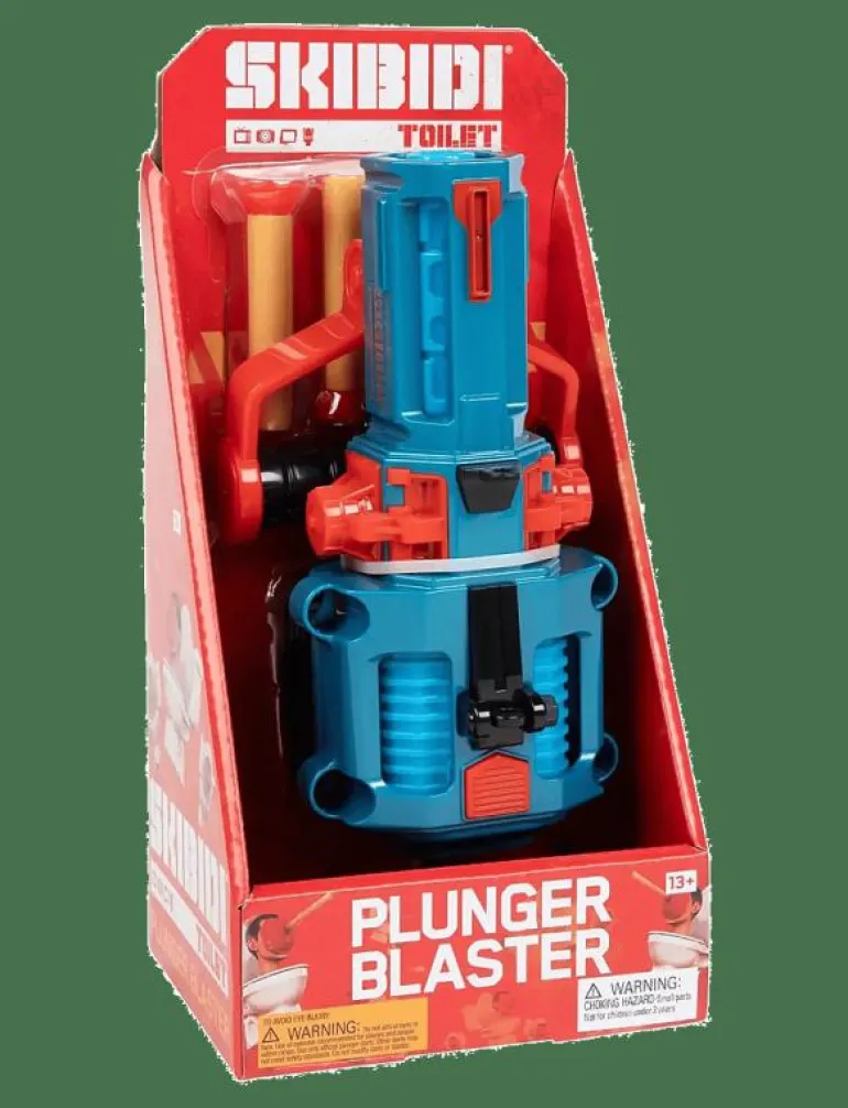 SKIBIDI TOILET PLUNGER BLASTER - Blasters