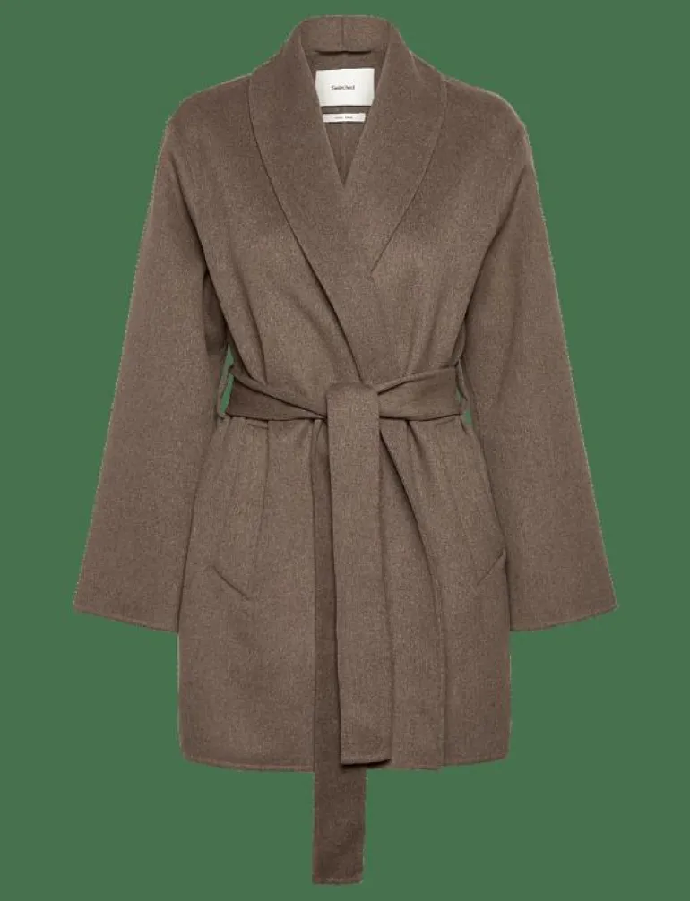 SLFALIA HANDMADE JACKET - Ullkappor