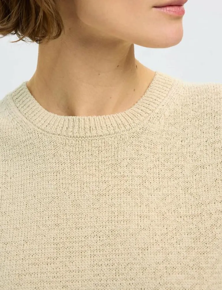 SLFALMA SL KNIT VEST - Stickade västar
