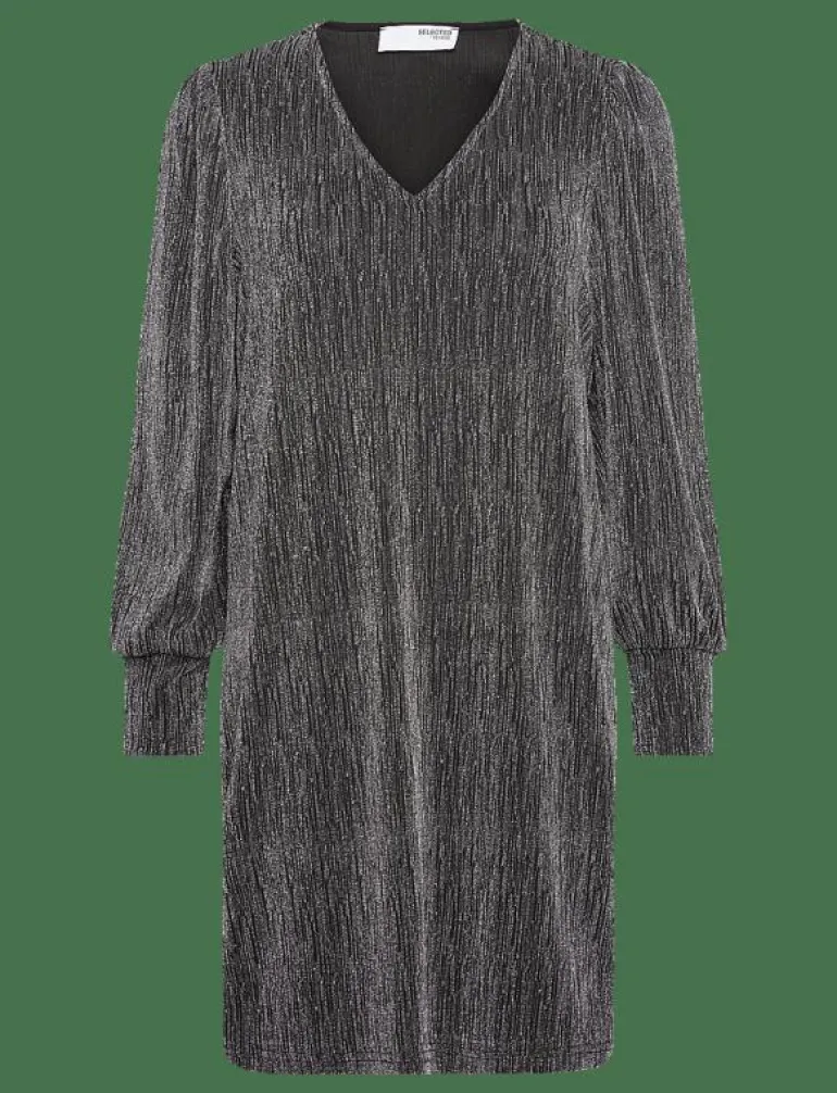 SLFANITA AGNETHE LS SHORT DRESS - Korta klänningar