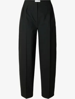 SLFELOISE HW BARREL PANT - Byxor