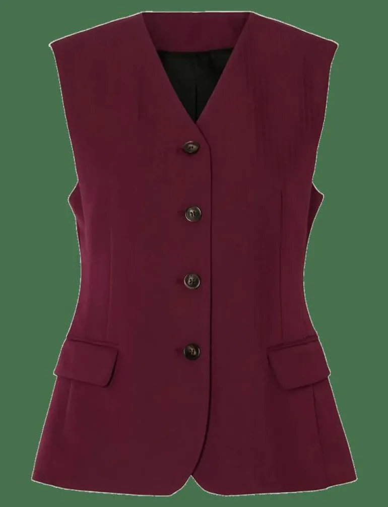 SLFFEDORA VEST - Vadderade västar