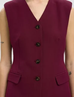 SLFFEDORA VEST - Vadderade västar