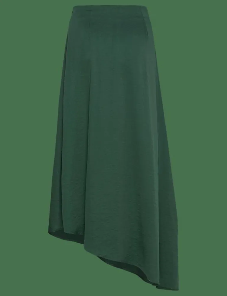 SLFJEAN MW ASYMETRIC ANKLE SKIRT B - Maxikjolar