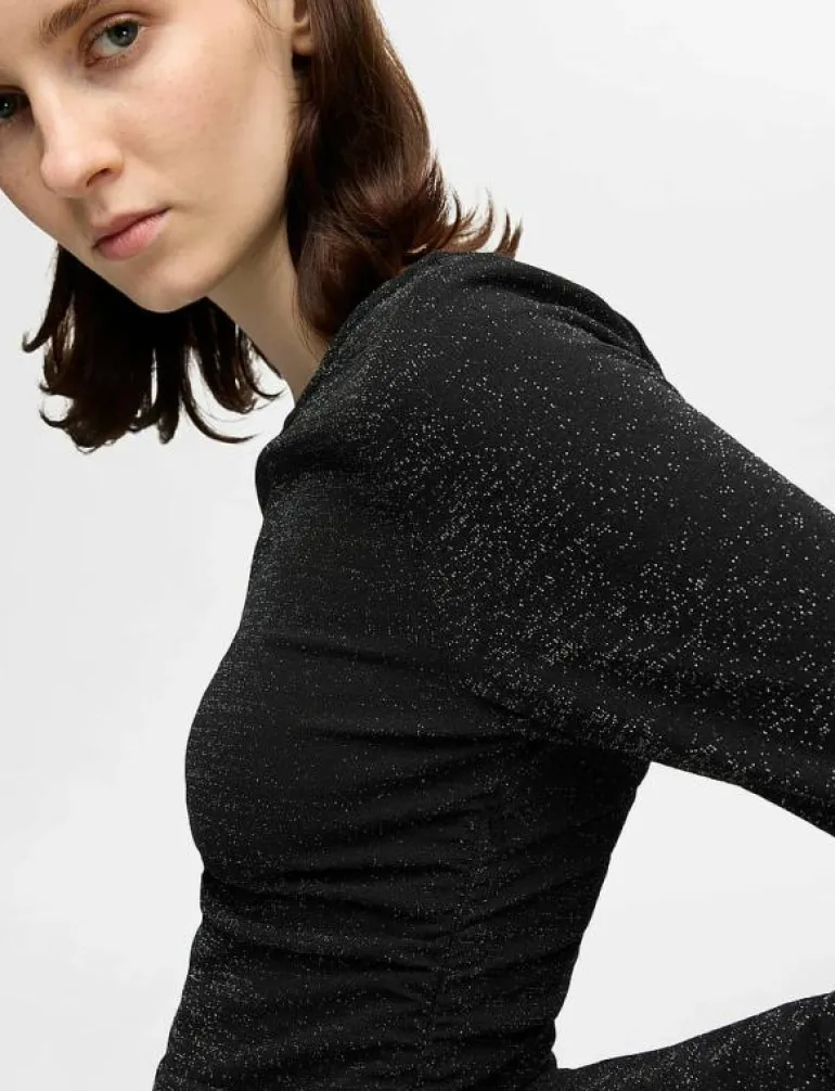 SLFMARWA LS DEEP REVERSIBLE ANKLE DRESS - Maxiklänningar