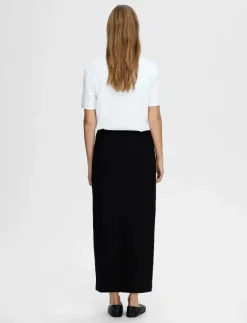 SLFSHELLY MW ANKLE SKIRT NOOS - Maxikjolar