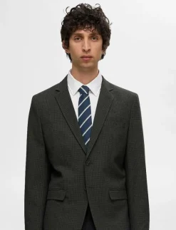 SLHLANE STRIPE TIE NOOS - Slipsar
