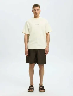 SLHLOOSE-MAGNUS SUN STRING SHORTS - Linneshorts