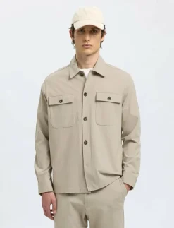 SLHREG LORENT BI-STRETCH OVERSHIRT NOOS - Jackor & rockar