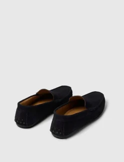 SLHSERGIO SUEDE PENNY DRIVING SHOE - Loafers