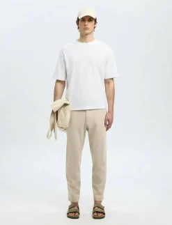 SLH172-SLIM TAPE LORENT FLEX PANTS NOOS - Kostymbyxor