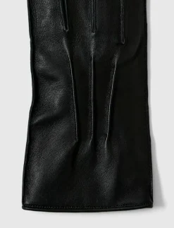 SLHZAIN LEATHER GLOVES - Fingervantar