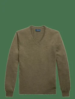 Slim Fit Washable Wool V-Neck Sweater - V-ringat